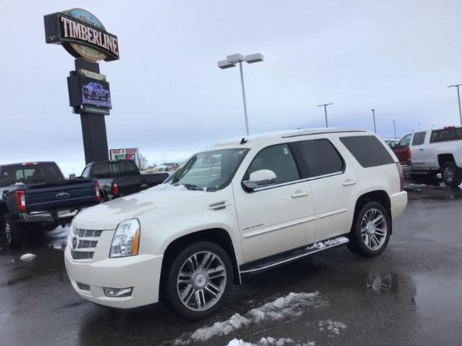 2012 WHITE /WHITE Cadillac Escalade AWD Luxury (1GYS4BEF2CR) with an 6.2L V8 OHV 16V FFV engine, 6-Speed Automatic transmission, located at 1235 N Woodruff Ave., Idaho Falls, 83401, (208) 523-1053, 43.507172, -112.000488 - Photo #0