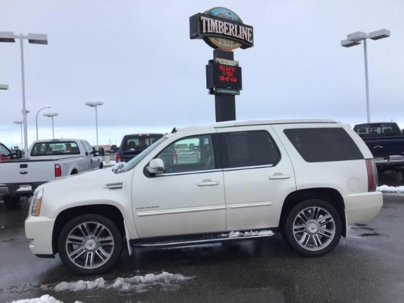 2012 WHITE /WHITE Cadillac Escalade AWD Luxury (1GYS4BEF2CR) with an 6.2L V8 OHV 16V FFV engine, 6-Speed Automatic transmission, located at 1235 N Woodruff Ave., Idaho Falls, 83401, (208) 523-1053, 43.507172, -112.000488 - Photo #1