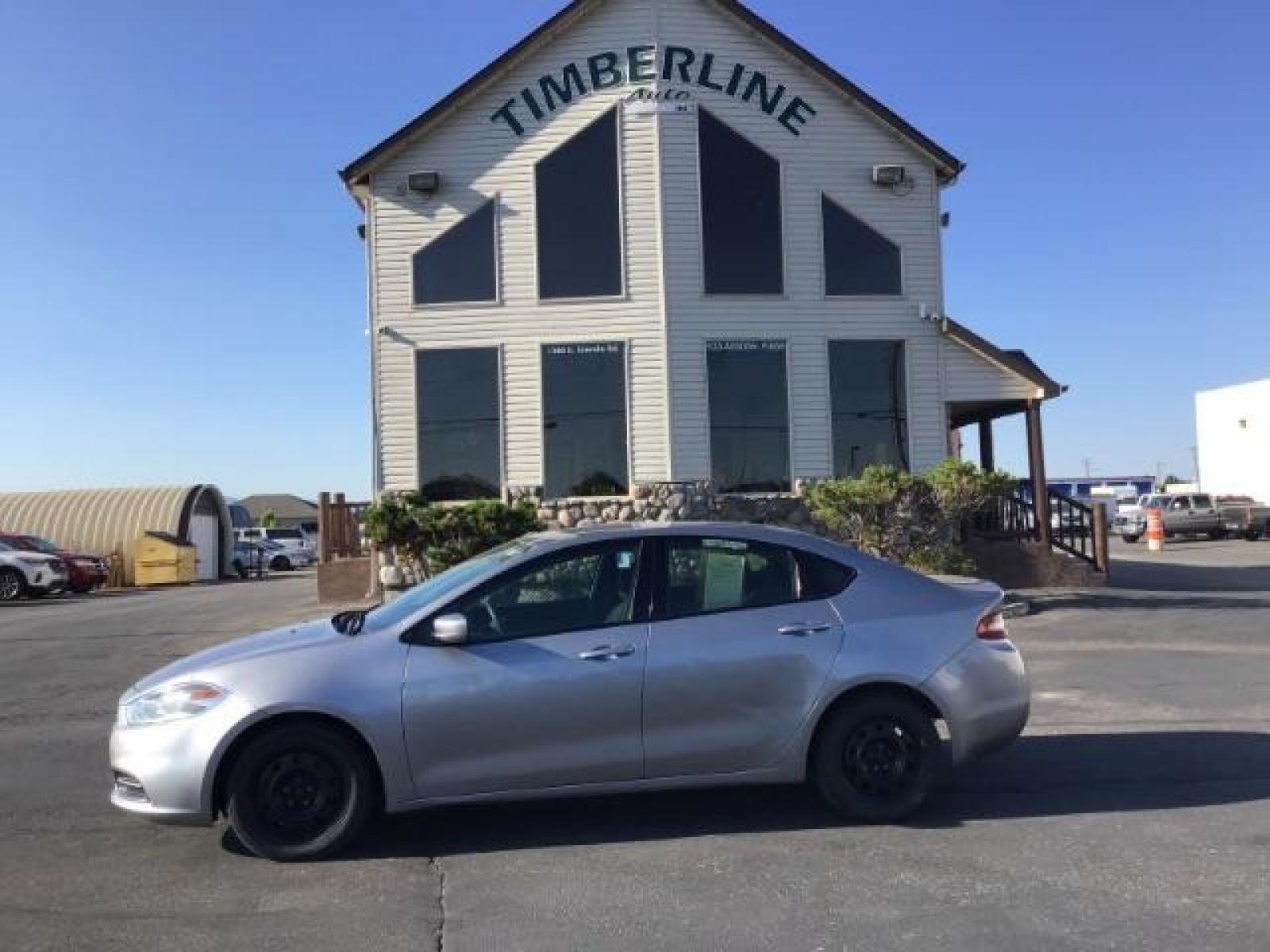 2016 SILVER /SILVER Dodge Dart SE (1C3CDFAA6GD) with an 2.0L L4 DOHC 16V TURBO engine, 6-Speed Automatic | 6-Speed Manual transmission, located at 1235 N Woodruff Ave., Idaho Falls, 83401, (208) 523-1053, 43.507172, -112.000488 - At Timberline Auto it is always easy to find a great deal on your next vehicle! Our experienced sales staff can help find the right vehicle will fit your needs. Our knowledgeable finance department has options for almost any credit score. We offer many warranty contract options to protect you new pr - Photo #0