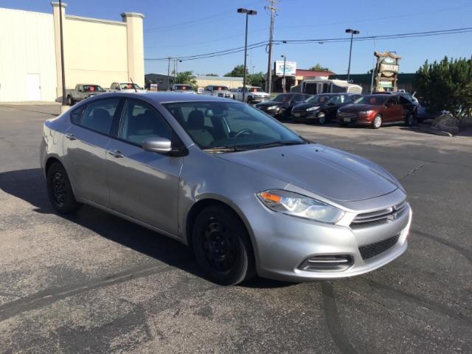 2016 SILVER /SILVER Dodge Dart SE (1C3CDFAA6GD) with an 2.0L L4 DOHC 16V TURBO engine, 6-Speed Automatic | 6-Speed Manual transmission, located at 1235 N Woodruff Ave., Idaho Falls, 83401, (208) 523-1053, 43.507172, -112.000488 - At Timberline Auto it is always easy to find a great deal on your next vehicle! Our experienced sales staff can help find the right vehicle will fit your needs. Our knowledgeable finance department has options for almost any credit score. We offer many warranty contract options to protect you new pr - Photo #5