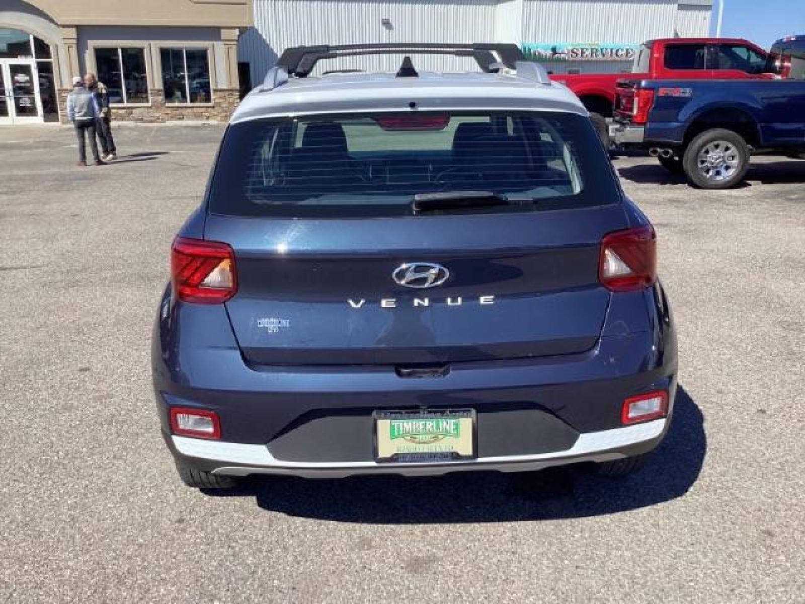 2021 Intense Blue /Black Hyundai Venue SEL (KMHRC8A36MU) with an 1.6L L4 DOHC 16V engine, Continuously Variable Transmission transmission, located at 1235 N Woodruff Ave., Idaho Falls, 83401, (208) 523-1053, 43.507172, -112.000488 - The 2021 Hyundai Venue Denim is a unique trim level of the Venue, Hyundai's subcompact SUV. The Denim trim offers several features and styling elements that set it apart from other trims. Here are some of the notable features you might find on the 2021 Hyundai Venue Denim: Denim Exterior Color: The - Photo #3
