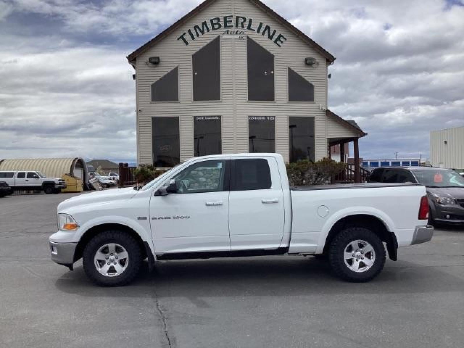 2012 RAM 1500 SLT Quad Cab 4WD (1C6RD7GT7CS) with an 5.7L V8 OHV 16V engine, 5-Speed Automatic transmission, located at 1235 N Woodruff Ave., Idaho Falls, 83401, (208) 523-1053, 43.507172, -112.000488 - The 2012 RAM 1500 SLT with the HEMI engine comes with a range of features that make it a capable and comfortable truck. Here are some of the key features you might find on this model: Engine: The standout feature is the powerful 5.7-liter HEMI V8 engine, known for its robust performance and towing - Photo #1