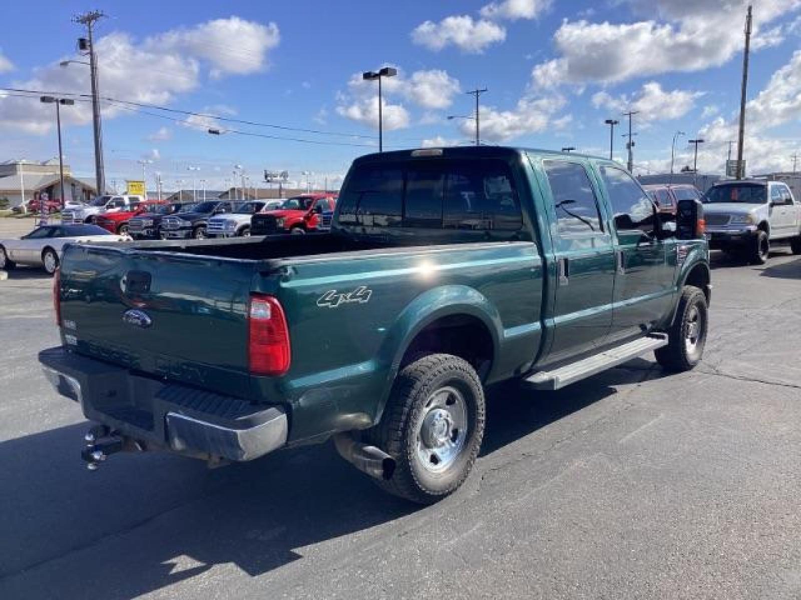 2008 GREEN Ford F-250 SD XLT (1FTSW21R48E) with an 6.4l engine, AUTO transmission, located at 1235 N Woodruff Ave., Idaho Falls, 83401, (208) 523-1053, 43.507172, -112.000488 - The 2008 Ford F-250 XLT with the 6.4L engine was a part of the Super Duty lineup, known for its robust performance and capabilities. Here are some of the key features you might find on the 2008 Ford F-250 XLT 6.4L: 6.4L Power Stroke Diesel Engine: The 2008 F-250 XLT is typically equipped with a 6.4 - Photo #4