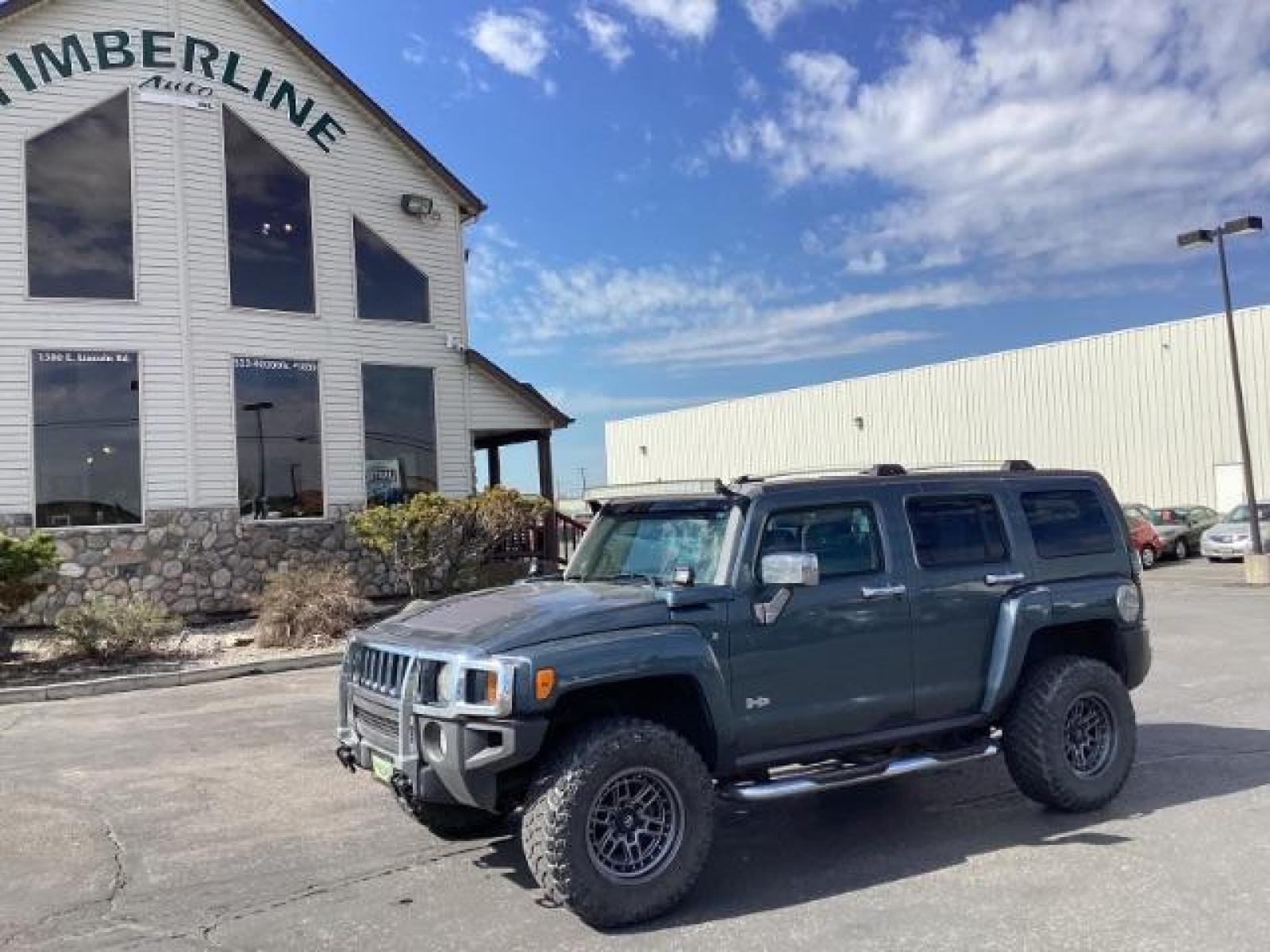 2007 Hummer H3 Luxury (5GTDN13E378) with an 3.7L L5 DOHC 20V engine, located at 1235 N Woodruff Ave., Idaho Falls, 83401, (208) 523-1053, 43.507172, -112.000488 - The 2007 Hummer H3 Luxury trim offers a range of features aimed at providing comfort, convenience, and style. Here are some key features you can typically find in the 2007 Hummer H3 Luxury: Exterior Styling: The H3 Luxury typically features rugged and distinctive exterior styling, with a bold grill - Photo #0