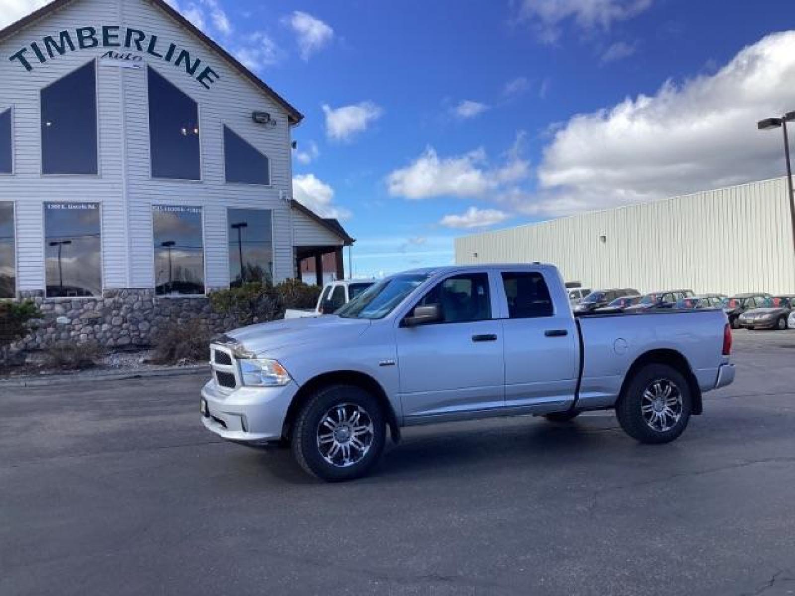 2013 RAM 1500 Tradesman Quad Cab 4WD (1C6RR7FT4DS) with an 5.7L V8 OHV 16V engine, 6-Speed Automatic transmission, located at 1235 N Woodruff Ave., Idaho Falls, 83401, (208) 523-1053, 43.507172, -112.000488 - Photo #0