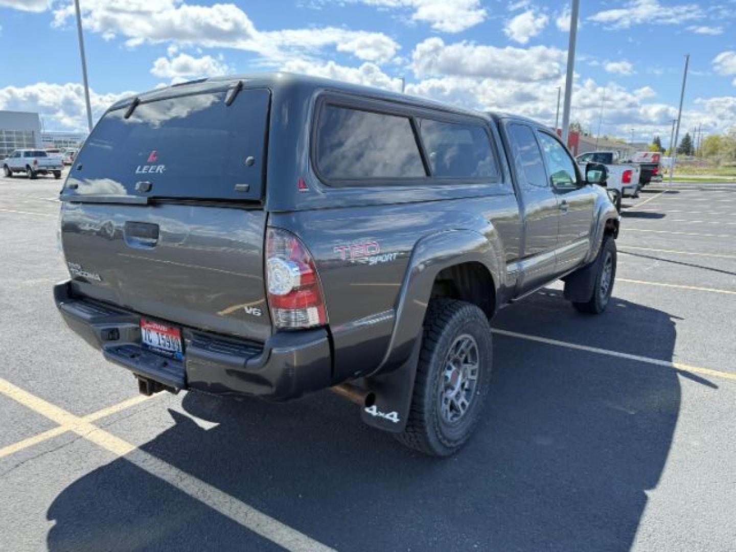 2013 Magnetic Gray Metallic /Graphite Toyota Tacoma Base V6 (5TFUU4EN9DX) with an 4L V-6 DOHC engine, MANUAL transmission, located at 1235 N Woodruff Ave., Idaho Falls, 83401, (208) 523-1053, 43.507172, -112.000488 - At Timberline Auto, finding a great deal on your next vehicle is always easy! Our experienced sales staff's goal is to help find you the right vehicle at the right price! Our knowledgeable finance department has options for almost any credit score. We offer extended service contract options to prote - Photo#6