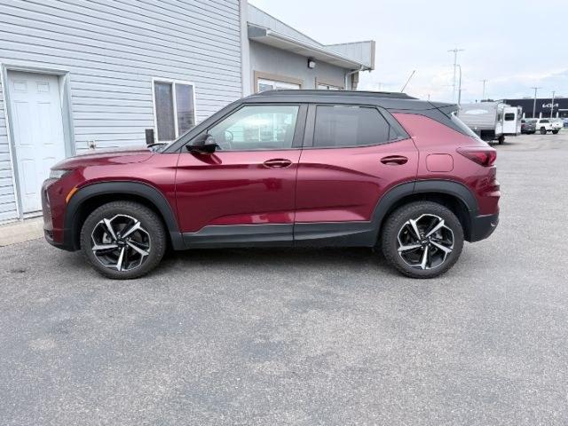 2023 MAROON /Jet Black w/Red Accents Chevrolet Trailblazer (KL79MUSL8PB) with an ECOTEC 13L I-3 gasoline direct injection engine, Automatic transmission, located at 1175 N Woodruff Ave, Idaho Falls, ID, 83401, 43.506901, -111.999657 - At Timberline Auto, finding a great deal on your next vehicle is always easy! Our experienced sales staff goal is to help find you the right vehicle at the right price! Our knowledgeable finance department has options for almost any credit score. We offer extended service contract options to prot- Photo#1