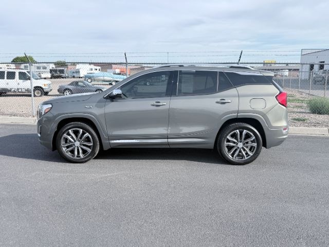 2018 GRAY /Jet Black GMC Terrain (3GKALXEX4JL) with an 2L I-4 direct injection engine, Automatic transmission, located at 1175 N Woodruff Ave, Idaho Falls, ID, 83401, 43.506901, -111.999657 - At Timberline Auto, finding a great deal on your next vehicle is always easy! Our experienced sales staff goal is to help find you the right vehicle at the right price! Our knowledgeable finance department has options for almost any credit score. We offer extended service contract options to prot- Photo#1