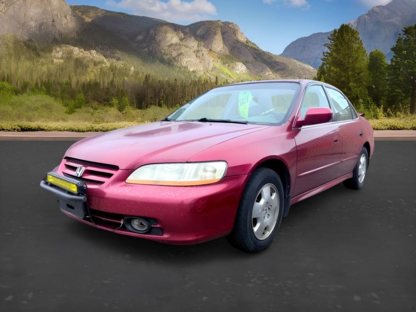2001 RED /Ivory Honda Accord (1HGCG16511A) with an 3L V-6 VTEC variable valve control engine, Automatic transmission, located at 1175 N Woodruff Ave, Idaho Falls, ID, 83401, 43.506901, -111.999657 - At Timberline Auto, finding a great deal on your next vehicle is always easy! Our experienced sales staff goal is to help find you the right vehicle at the right price! Our knowledgeable finance department has options for almost any credit score. We offer extended service contract options to prot- Photo#0