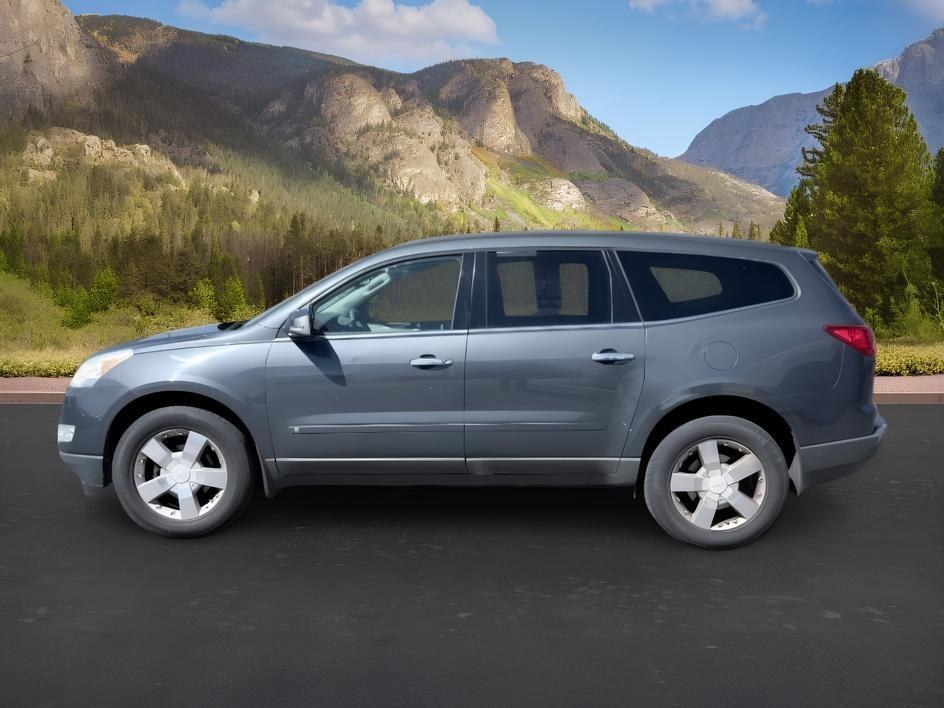 2010 Cyber Gray Metallic /Dark Gray w/Light Gray Chevrolet Traverse LT w/1LT (1GNLVFED9AS) with an V6, 3.6L engine, 6-speed automatic transmission, located at 1175 N Woodruff Ave, Idaho Falls, ID, 83401, 43.506901, -111.999657 - <b>Vehicle Details</b><br>Discover the versatility and capability of this pre-owned 2010 Chevrolet Traverse LT w/1LT, now available in Idaho Falls, ID. Equipped with all-wheel drive and a strong V6 3.6L gasoline engine, this midsize SUV delivers confident performance for commuting, road trips, and y- Photo#1