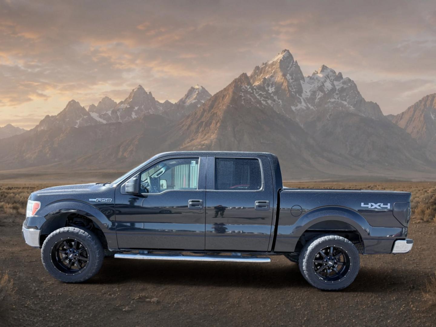 2013 Tuxedo Black Metallic /Steel Gray Ford F-150 XLT (1FTFW1EF7DF) with an V8, 5.0L engine, 6-speed automatic transmission, located at 1175 N Woodruff Ave, Idaho Falls, ID, 83401, 43.506901, -111.999657 - <b>Vehicle Details</b><br>Take a closer look at this pre-owned 2013 Ford F-150 XLT 4WD, a tough and versatile pickup that is ready for work, towing, and everyday driving in Idaho Falls, ID. Powered by a proven V8 5.0L Gasoline/E85 engine, this Ford F-150 delivers the capability and strength truck bu- Photo#1