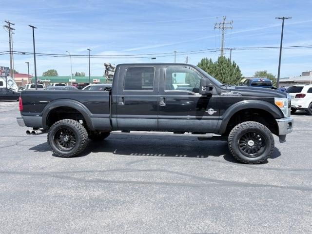 2015 BLACK /Steel Ford F-350 (1FT8W3BT0FE) with an Powerstroke 67L V-8 diesel direct injection engine, Automatic transmission, located at 1175 N Woodruff Ave, Idaho Falls, ID, 83401, 43.506901, -111.999657 - At Timberline Auto, finding a great deal on your next vehicle is always easy! Our experienced sales staff goal is to help find you the right vehicle at the right price! Our knowledgeable finance department has options for almost any credit score. We offer extended service contract options to prot- Photo#7