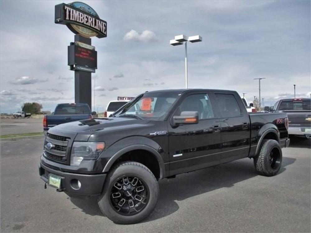 2013 BLACK /BLACK FORD F150 FX4 (1FTFW1ET4DK) with an 6 engine, Automatic transmission, located at 1580 E Lincoln Rd, Idaho Falls, ID, 83401, (208) 523-4000, 0.000000, 0.000000 - 3.5L ECOBOOST- 4WD- CREW CAB- SHORT BED- DRIVEN 184,941 MILES- LEATHER INTERIOR. At Timberline Auto it is always easy to find a great deal for a great vehicle. We pride ourselves on our ability to go the extra mile. With our exprerienced sales team we will be able to find you the right rig her - Photo #1