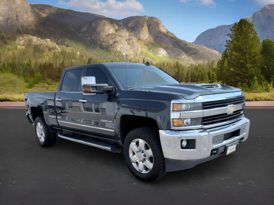 2017 GRAY /Jet Black Chevrolet Silverado 2500HD (1GC1KWEY9HF) with an Duramax 66L V-8 diesel direct injection engine, Automatic transmission, located at 1175 N Woodruff Ave, Idaho Falls, ID, 83401, 43.506901, -111.999657 - At Timberline Auto, finding a great deal on your next vehicle is always easy! Our experienced sales staff goal is to help find you the right vehicle at the right price! Our knowledgeable finance department has options for almost any credit score. We offer extended service contract options to prot- Photo#8