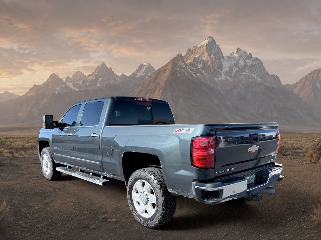 2017 GRAY /Jet Black Chevrolet Silverado LTZ (1GC1KWEY9HF) with an V8, 6.6L engine, 6-speed automatic transmission, located at 1175 N Woodruff Ave, Idaho Falls, ID, 83401, 43.506901, -111.999657 - <b>Vehicle Details</b><br>Take on tough jobs and weekend adventures with confidence in this 2017 Chevrolet Silverado 2500 LTZ 4WD, now available in Idaho Falls, ID. Powered by a proven V8 6.6L Diesel engine, this heavy-duty pickup delivers impressive towing strength, refined comfort, and the dependa- Photo#2