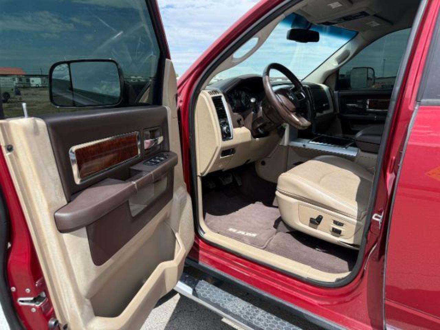 2011 MAROON /Light Pebble Beige/Bark Brown Leather Interior Dodge Ram 2500 (3D7UT2HL8BG) with an 67L L6 OHV 24V TURBO DIESEL engine, Automatic transmission, located at 1175 N Woodruff Ave, Idaho Falls, ID, 83401, 43.506901, -111.999657 - At Timberline Auto, finding a great deal on your next vehicle is always easy! Our experienced sales staff's goal is to help find you the right vehicle at the right price! Our knowledgeable finance department has options for almost any credit score. We offer extended service contract options to prote - Photo#37