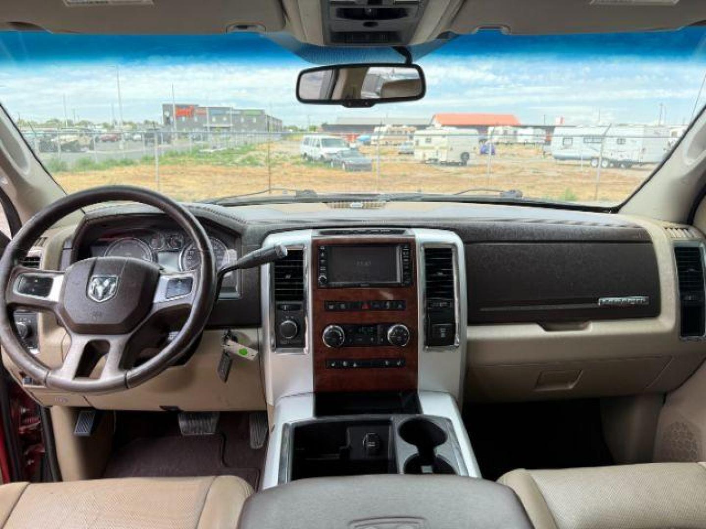 2011 MAROON /Light Pebble Beige/Bark Brown Leather Interior Dodge Ram 2500 (3D7UT2HL8BG) with an 67L L6 OHV 24V TURBO DIESEL engine, Automatic transmission, located at 1175 N Woodruff Ave, Idaho Falls, ID, 83401, 43.506901, -111.999657 - At Timberline Auto, finding a great deal on your next vehicle is always easy! Our experienced sales staff's goal is to help find you the right vehicle at the right price! Our knowledgeable finance department has options for almost any credit score. We offer extended service contract options to prote - Photo#44