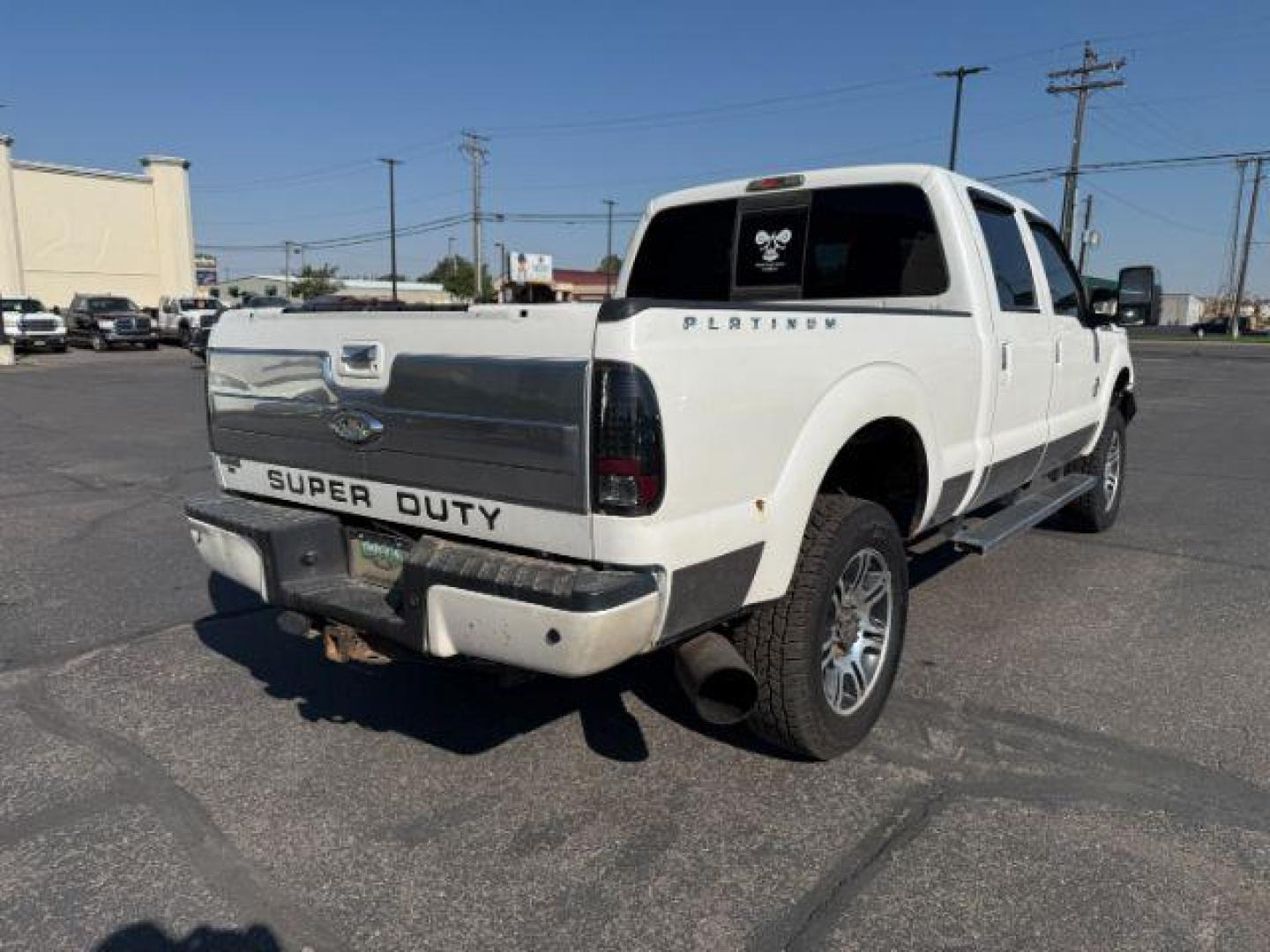 2014 WHITE /BROWN LEATHER Ford F350 (1FT8W3BT4EE) with an 67L engine, Automatic transmission, located at 1175 N Woodruff Ave, Idaho Falls, ID, 83401, 43.506901, -111.999657 - Photo#22