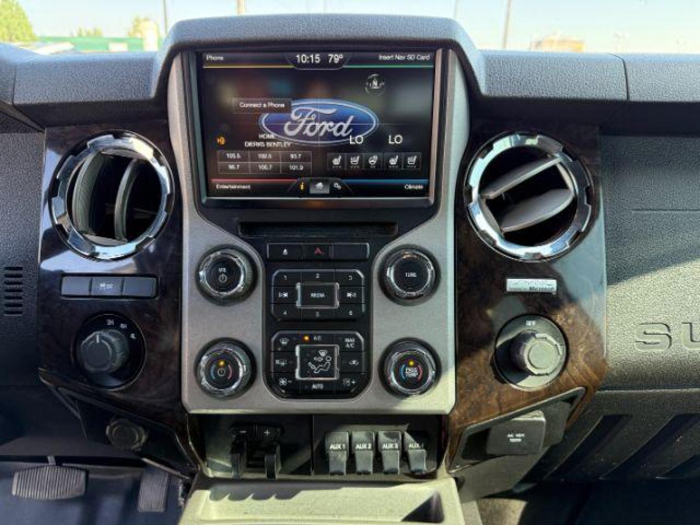 2014 WHITE /BROWN LEATHER Ford F350 (1FT8W3BT4EE) with an 67L engine, Automatic transmission, located at 1175 N Woodruff Ave, Idaho Falls, ID, 83401, 43.506901, -111.999657 - Photo#31