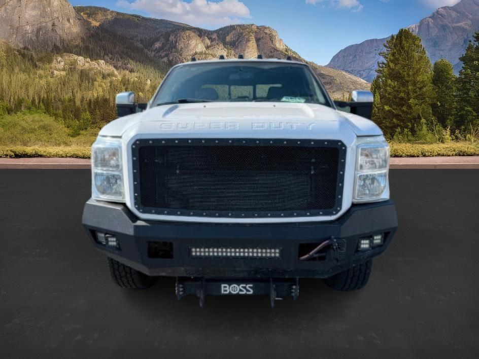 2014 WHITE /BROWN LEATHER Ford F350 (1FT8W3BT4EE) with an 67L engine, Automatic transmission, located at 1175 N Woodruff Ave, Idaho Falls, ID, 83401, 43.506901, -111.999657 - At Timberline Auto, finding a great deal on your next vehicle is always easy! Our experienced sales staff's goal is to help find you the right vehicle at the right price! Our knowledgeable finance department has options for almost any credit score. We offer extended service contract options to prote- Photo#6