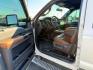 2014 WHITE /BROWN LEATHER Ford F350 (1FT8W3BT4EE) with an 67L engine, Automatic transmission, located at 1175 N Woodruff Ave, Idaho Falls, ID, 83401, 43.506901, -111.999657 - Photo#8
