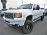 2013 WHITE /BLACK GMC SIERRA 2500 DENALI (1GT125E88DF) with an 8 engine, Automatic transmission, located at 1580 E Lincoln Rd, Idaho Falls, ID, 83401, (208) 523-4000, 0.000000, 0.000000 - Photo #1