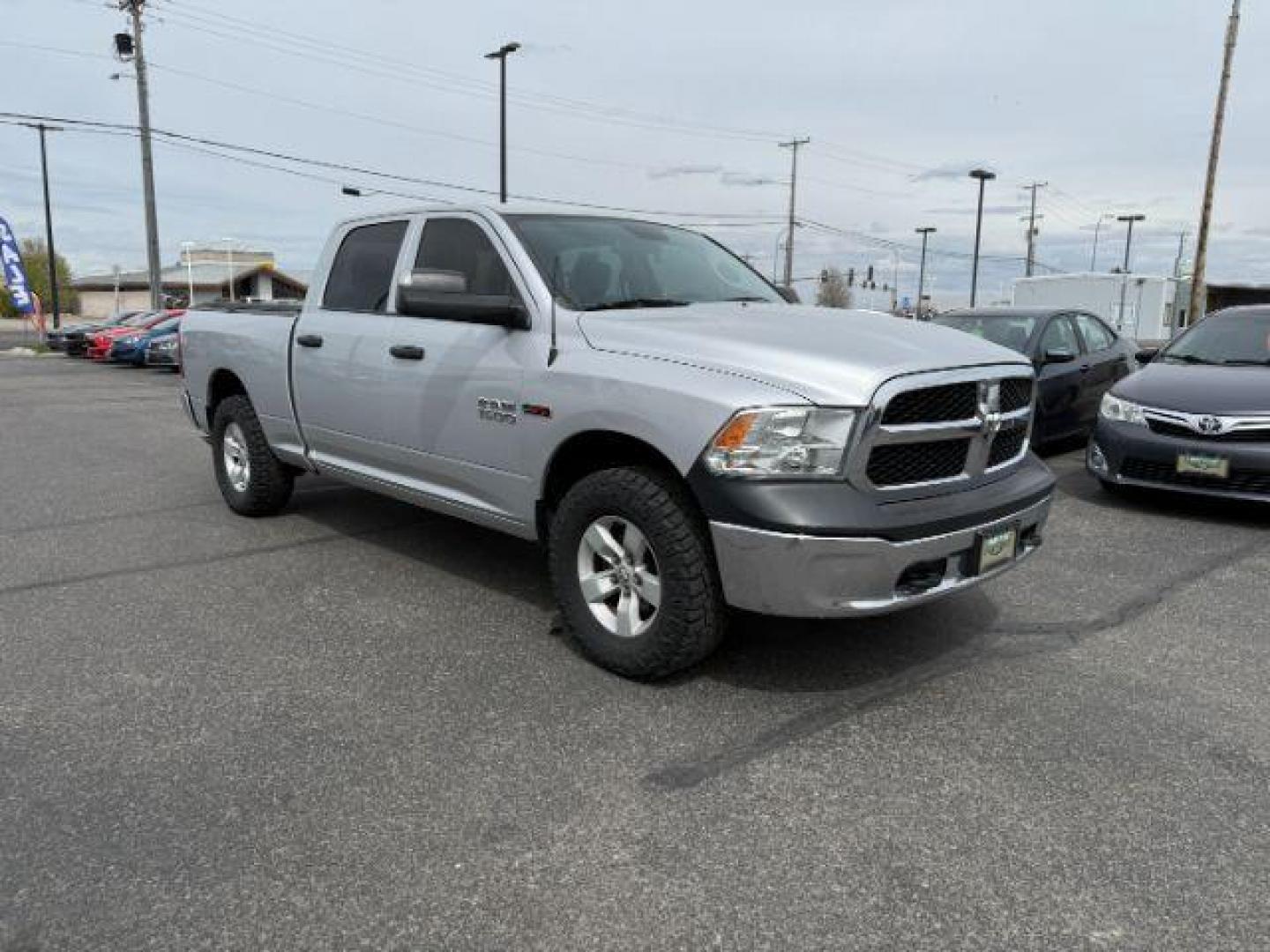 2016 Maximum Steel Metallic Clear Coat /Black/Diesel Gray, cloth RAM 1500 Tradesman Crew Cab LWB 4WD (1C6RR7SM3GS) with an 3.0L V6 DOHC 24V DIESEL engine, 8-Speed Automatic transmission, located at 1235 N Woodruff Ave., Idaho Falls, 83401, (208) 523-1053, 43.507172, -112.000488 - Photo#8