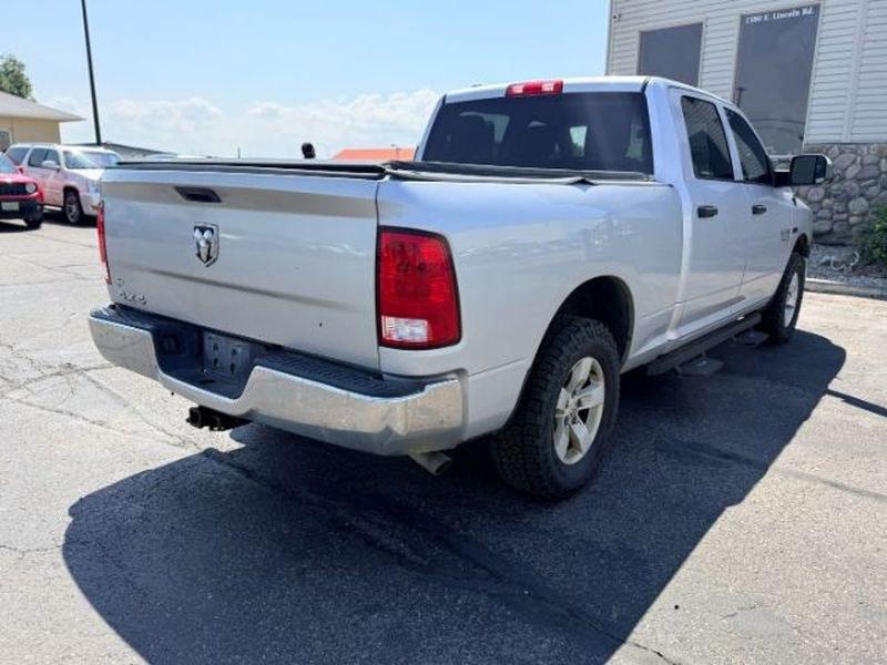 2016 Bright Silver Metallic Clearcoat /Diesel Gray/Black Ram 1500 Tradesman (1C6RR7SM3GS) with an V6, 3.0L engine, 8-Speed Automatic transmission, located at 1175 N Woodruff Ave, Idaho Falls, ID, 83401, 43.506901, -111.999657 - <b>Vehicle Details</b><br>Built to handle tough jobs and daily driving alike, this pre-owned 2016 Ram 1500 Tradesman delivers capability, durability, and diesel-powered confidence in one hardworking pickup. Equipped with 4WD and a 3.0L V6 Diesel engine, this Ram is engineered for dependable performa- Photo#5