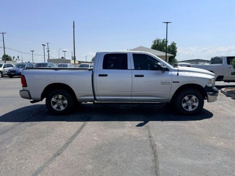 2016 Bright Silver Metallic Clearcoat /Diesel Gray/Black Ram 1500 Tradesman (1C6RR7SM3GS) with an V6, 3.0L engine, 8-Speed Automatic transmission, located at 1175 N Woodruff Ave, Idaho Falls, ID, 83401, 43.506901, -111.999657 - <b>Vehicle Details</b><br>Built to handle tough jobs and daily driving alike, this pre-owned 2016 Ram 1500 Tradesman delivers capability, durability, and diesel-powered confidence in one hardworking pickup. Equipped with 4WD and a 3.0L V6 Diesel engine, this Ram is engineered for dependable performa- Photo#6
