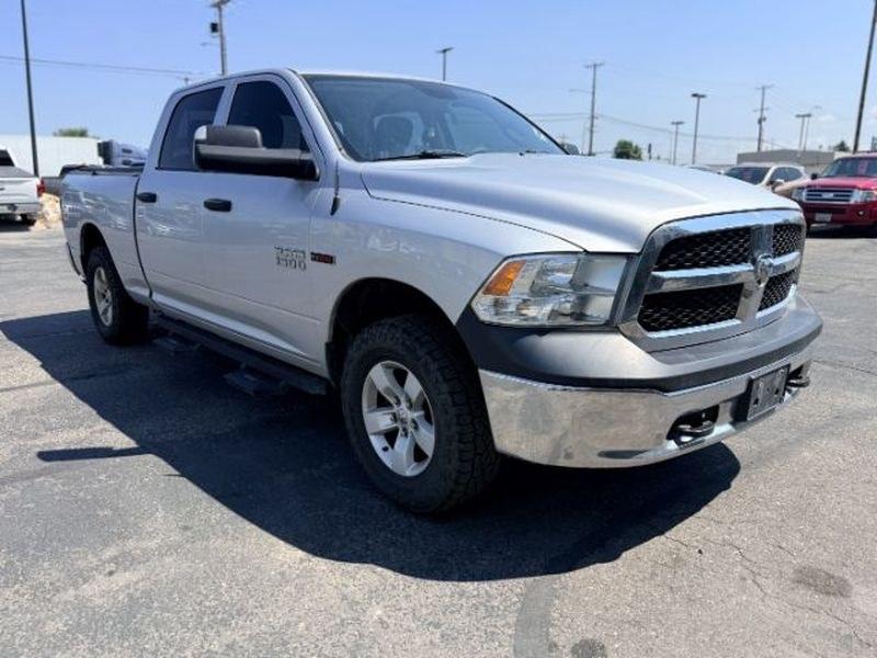 2016 Bright Silver Metallic Clearcoat /Diesel Gray/Black Ram 1500 Tradesman (1C6RR7SM3GS) with an V6, 3.0L engine, 8-Speed Automatic transmission, located at 1175 N Woodruff Ave, Idaho Falls, ID, 83401, 43.506901, -111.999657 - <b>Vehicle Details</b><br>Built to handle tough jobs and daily driving alike, this pre-owned 2016 Ram 1500 Tradesman delivers capability, durability, and diesel-powered confidence in one hardworking pickup. Equipped with 4WD and a 3.0L V6 Diesel engine, this Ram is engineered for dependable performa- Photo#7
