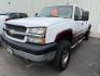 2004 Summit White /Tan Chevrolet Silverado 2500HD LS (1GCHK23144F) with an Duramax 6.6L V-8 diesel direct injection engine, AUTOMATIC transmission, located at 1235 N Woodruff Ave., Idaho Falls, 83401, (208) 523-1053, 43.507172, -112.000488 - At Timberline Auto, finding a great deal on your next vehicle is always easy! Our experienced sales staff's goal is to help find you the right vehicle at the right price! Our knowledgeable finance department has options for almost any credit score. We offer extended service contract options to prote - Photo#0