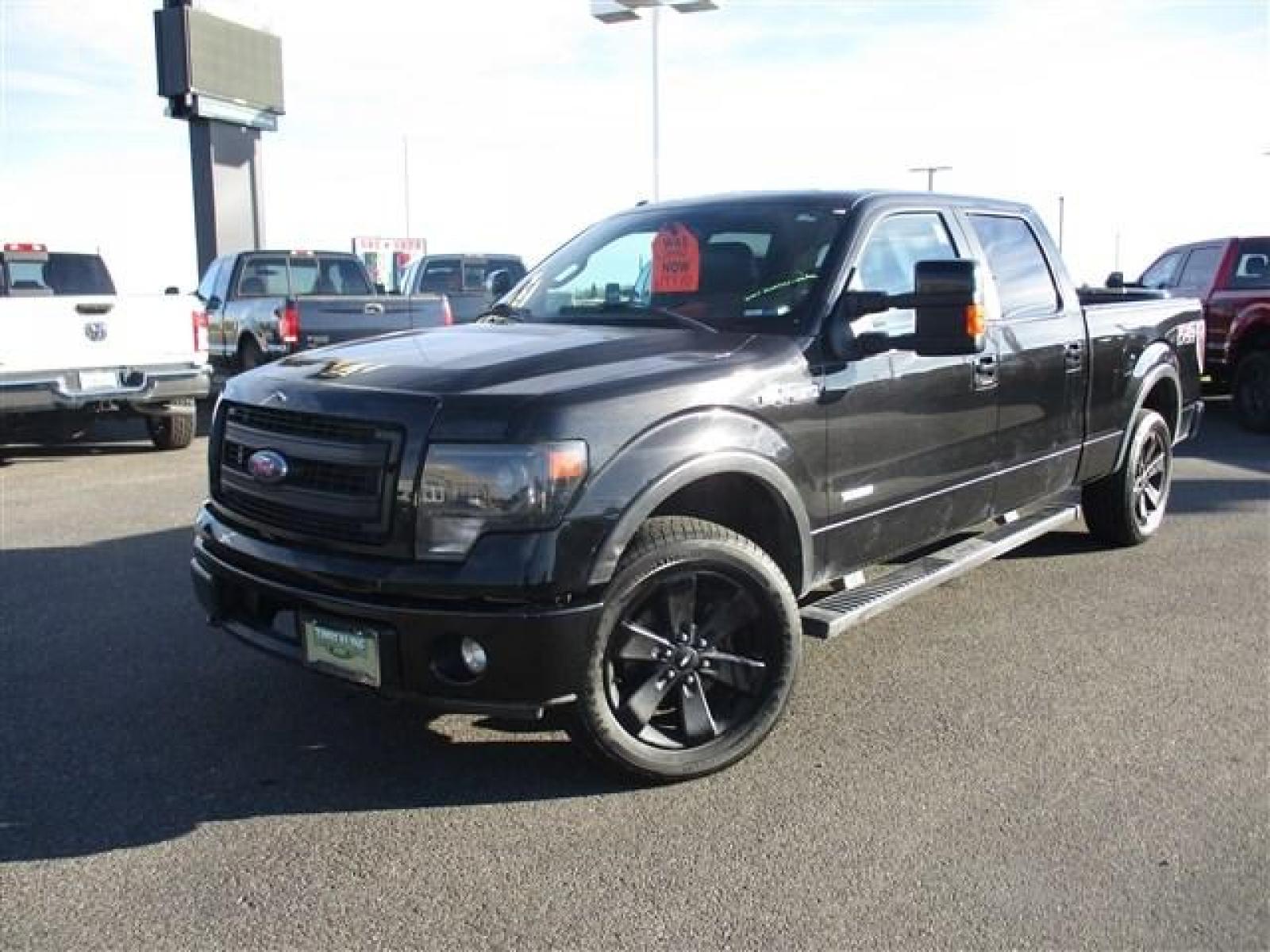 2013 BLACK FORD F150 SUPERCREW FX4 (1FTFW1ETXDF) with an 6 engine, Automatic transmission, located at 1580 E Lincoln Rd, Idaho Falls, ID, 83401, (208) 523-4000, 0.000000, 0.000000 - Photo #1