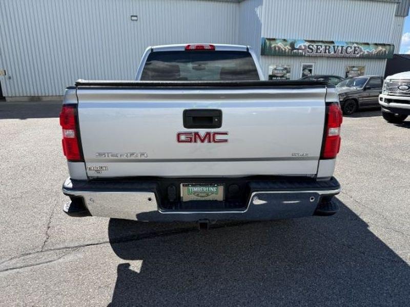 2018 Quicksilver Metallic /Jet Black GMC Sierra SLE (1GTV2MEC6JZ) with an V8, 5.3L engine, 6-speed automatic transmission, located at 1175 N Woodruff Ave, Idaho Falls, ID, 83401, 43.506901, -111.999657 - <b>Vehicle Details</b><br>Get ready to take command of the road in this rugged and refined pre-owned 2018 GMC Sierra 1500 SLE 4WD, now available in Idaho Falls, ID. Powered by a strong V8, 5.3L gasoline engine, this GMC Sierra delivers the capability, confidence, and performance drivers want in a fu- Photo#3