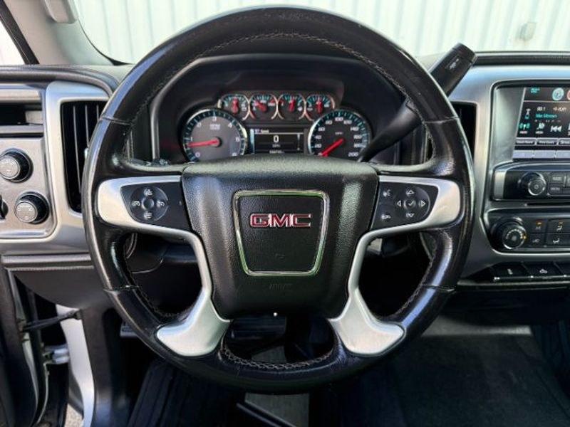 2018 Quicksilver Metallic /Jet Black GMC Sierra SLE (1GTV2MEC6JZ) with an V8, 5.3L engine, 6-speed automatic transmission, located at 1175 N Woodruff Ave, Idaho Falls, ID, 83401, 43.506901, -111.999657 - <b>Vehicle Details</b><br>Get ready to take command of the road in this rugged and refined pre-owned 2018 GMC Sierra 1500 SLE 4WD, now available in Idaho Falls, ID. Powered by a strong V8, 5.3L gasoline engine, this GMC Sierra delivers the capability, confidence, and performance drivers want in a fu- Photo#13