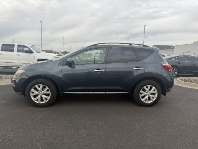 2011 Graphite Blue Metallic /Black Nissan Murano SL (JN8AZ1MW9BW) with an V6, 3.5L engine, CVT transmission, located at 1175 N Woodruff Ave, Idaho Falls, ID, 83401, 43.506901, -111.999657- Photo#0