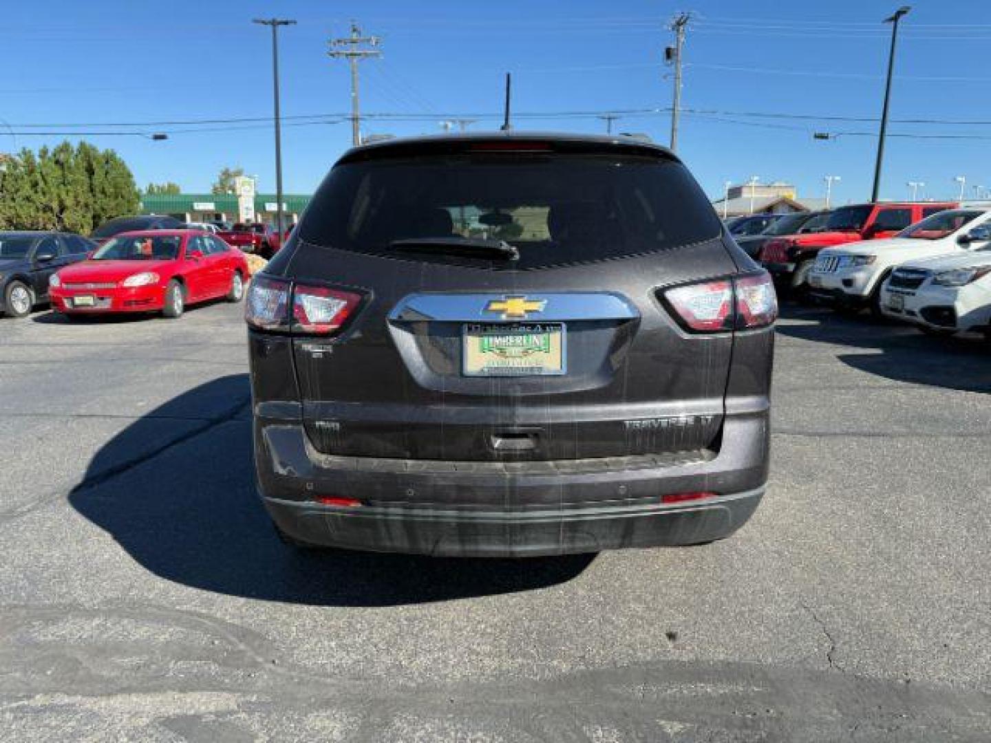 2015 Black Granite Metallic /Ebony Chevrolet Traverse (1GNKVGKD3FJ) with an 36L V-6 gasoline direct injection engine, Automatic transmission, located at 1175 N Woodruff Ave, Idaho Falls, ID, 83401, 43.506901, -111.999657 - At Timberline Auto, finding a great deal on your next vehicle is always easy! Our experienced sales staff's goal is to help find you the right vehicle at the right price! Our knowledgeable finance department has options for almost any credit score. We offer extended service contract options to prote - Photo#26