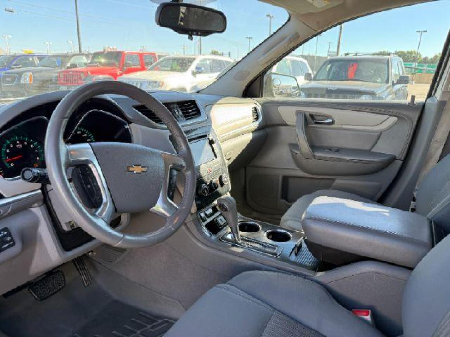 2015 Black Granite Metallic /Ebony Chevrolet Traverse (1GNKVGKD3FJ) with an 36L V-6 gasoline direct injection engine, Automatic transmission, located at 1175 N Woodruff Ave, Idaho Falls, ID, 83401, 43.506901, -111.999657 - At Timberline Auto, finding a great deal on your next vehicle is always easy! Our experienced sales staff's goal is to help find you the right vehicle at the right price! Our knowledgeable finance department has options for almost any credit score. We offer extended service contract options to prote - Photo#36