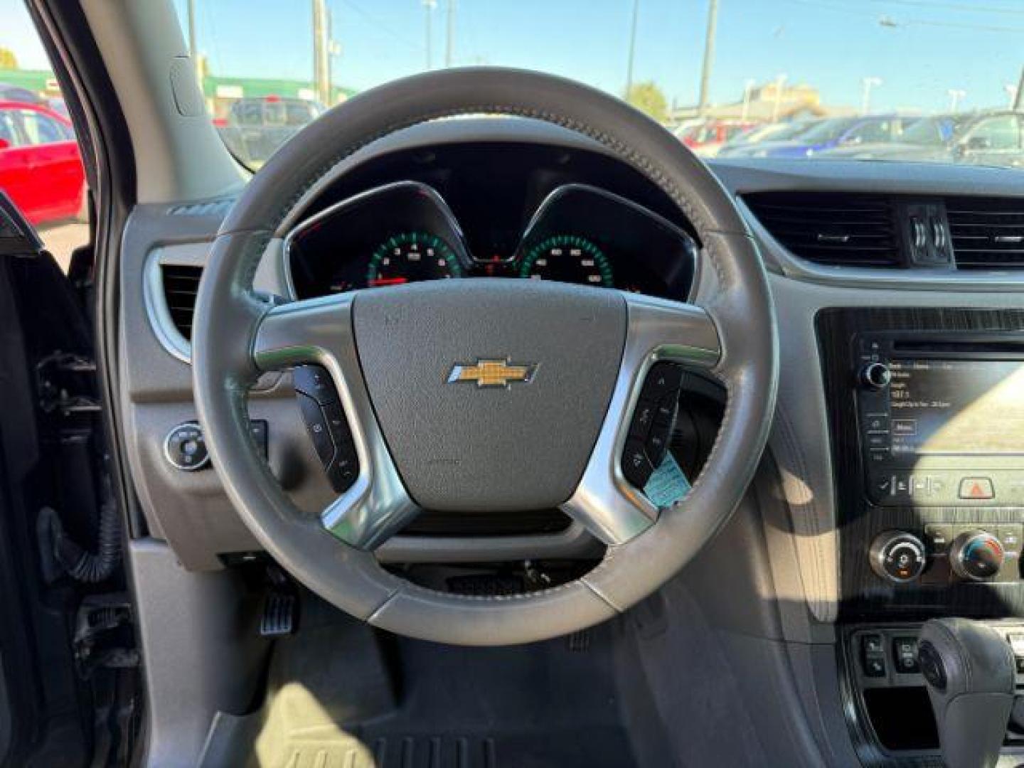 2015 Black Granite Metallic /Ebony Chevrolet Traverse (1GNKVGKD3FJ) with an 36L V-6 gasoline direct injection engine, Automatic transmission, located at 1175 N Woodruff Ave, Idaho Falls, ID, 83401, 43.506901, -111.999657 - At Timberline Auto, finding a great deal on your next vehicle is always easy! Our experienced sales staff's goal is to help find you the right vehicle at the right price! Our knowledgeable finance department has options for almost any credit score. We offer extended service contract options to prote - Photo#37