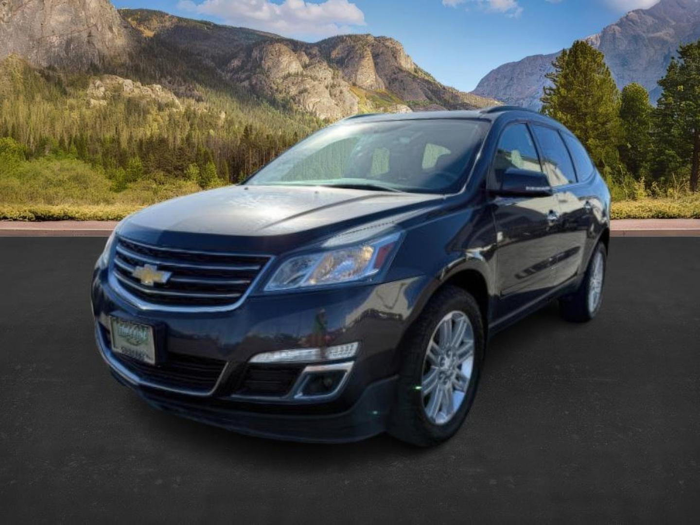 2015 Black Granite Metallic /Ebony Chevrolet Traverse (1GNKVGKD3FJ) with an 36L V-6 gasoline direct injection engine, Automatic transmission, located at 1175 N Woodruff Ave, Idaho Falls, ID, 83401, 43.506901, -111.999657 - At Timberline Auto, finding a great deal on your next vehicle is always easy! Our experienced sales staff's goal is to help find you the right vehicle at the right price! Our knowledgeable finance department has options for almost any credit score. We offer extended service contract options to prote - Photo#0