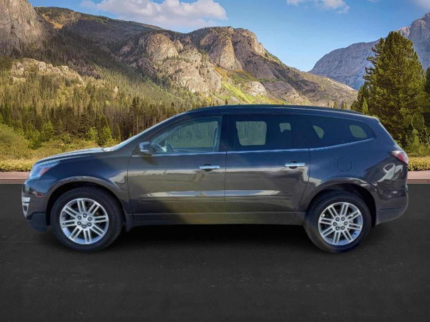 2015 Black Granite Metallic /Ebony Chevrolet Traverse (1GNKVGKD3FJ) with an 36L V-6 gasoline direct injection engine, Automatic transmission, located at 1175 N Woodruff Ave, Idaho Falls, ID, 83401, 43.506901, -111.999657 - At Timberline Auto, finding a great deal on your next vehicle is always easy! Our experienced sales staff's goal is to help find you the right vehicle at the right price! Our knowledgeable finance department has options for almost any credit score. We offer extended service contract options to prote - Photo#1