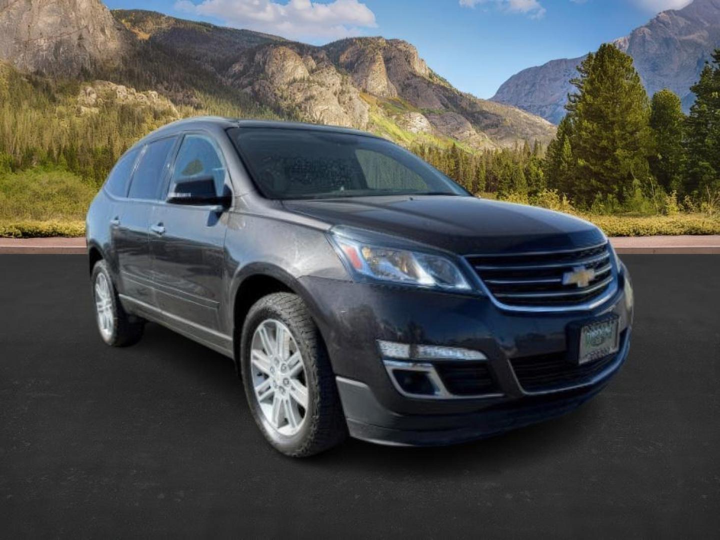 2015 Black Granite Metallic /Ebony Chevrolet Traverse (1GNKVGKD3FJ) with an 36L V-6 gasoline direct injection engine, Automatic transmission, located at 1175 N Woodruff Ave, Idaho Falls, ID, 83401, 43.506901, -111.999657 - At Timberline Auto, finding a great deal on your next vehicle is always easy! Our experienced sales staff's goal is to help find you the right vehicle at the right price! Our knowledgeable finance department has options for almost any credit score. We offer extended service contract options to prote - Photo#8