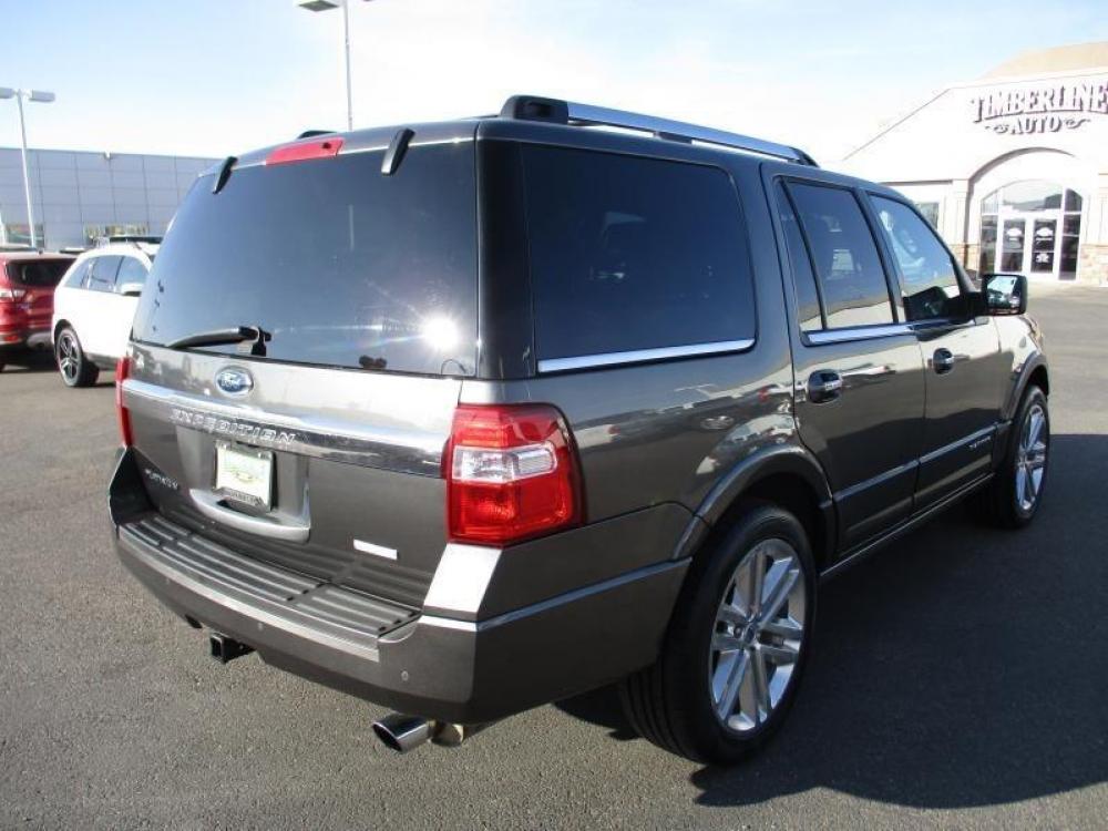 2015 GRAY /BLACK FORD EXPEDITION PLATINUM (1FMJU1MT5FE) with an 6 engine, Automatic transmission, located at 1580 E Lincoln Rd, Idaho Falls, ID, 83401, (208) 523-4000, 0.000000, 0.000000 - 3.5L ECOBOOST- 4WD- FULL SIZED SUV- DRIVEN 75,722 MILES- LEATHER INTERIOR. At Timberline Auto it is always easy to find a great deal for a great vehicle. We pride ourselves on our ability to go the extra mile. With our exprerienced sales team we will be able to find you the right rig here on ou - Photo #6