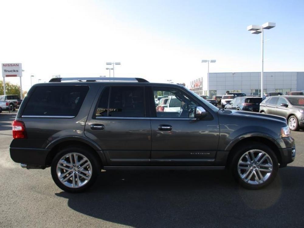 2015 GRAY /BLACK FORD EXPEDITION PLATINUM (1FMJU1MT5FE) with an 6 engine, Automatic transmission, located at 1580 E Lincoln Rd, Idaho Falls, ID, 83401, (208) 523-4000, 0.000000, 0.000000 - 3.5L ECOBOOST- 4WD- FULL SIZED SUV- DRIVEN 75,722 MILES- LEATHER INTERIOR. At Timberline Auto it is always easy to find a great deal for a great vehicle. We pride ourselves on our ability to go the extra mile. With our exprerienced sales team we will be able to find you the right rig here on ou - Photo #7