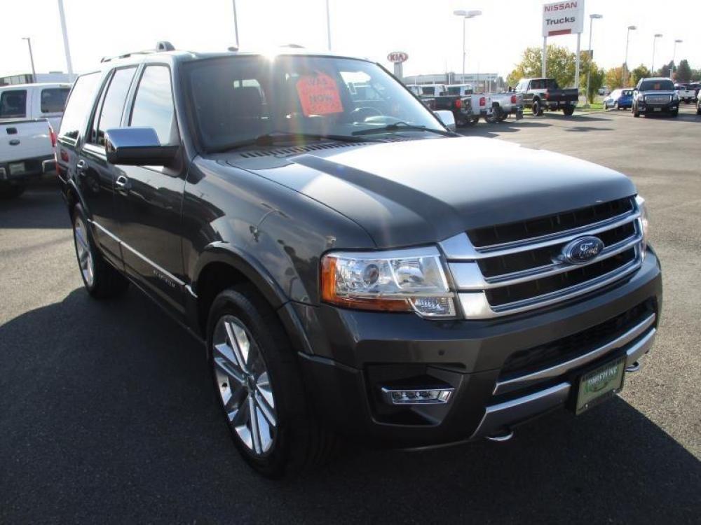 2015 GRAY /BLACK FORD EXPEDITION PLATINUM (1FMJU1MT5FE) with an 6 engine, Automatic transmission, located at 1580 E Lincoln Rd, Idaho Falls, ID, 83401, (208) 523-4000, 0.000000, 0.000000 - 3.5L ECOBOOST- 4WD- FULL SIZED SUV- DRIVEN 75,722 MILES- LEATHER INTERIOR. At Timberline Auto it is always easy to find a great deal for a great vehicle. We pride ourselves on our ability to go the extra mile. With our exprerienced sales team we will be able to find you the right rig here on ou - Photo #8