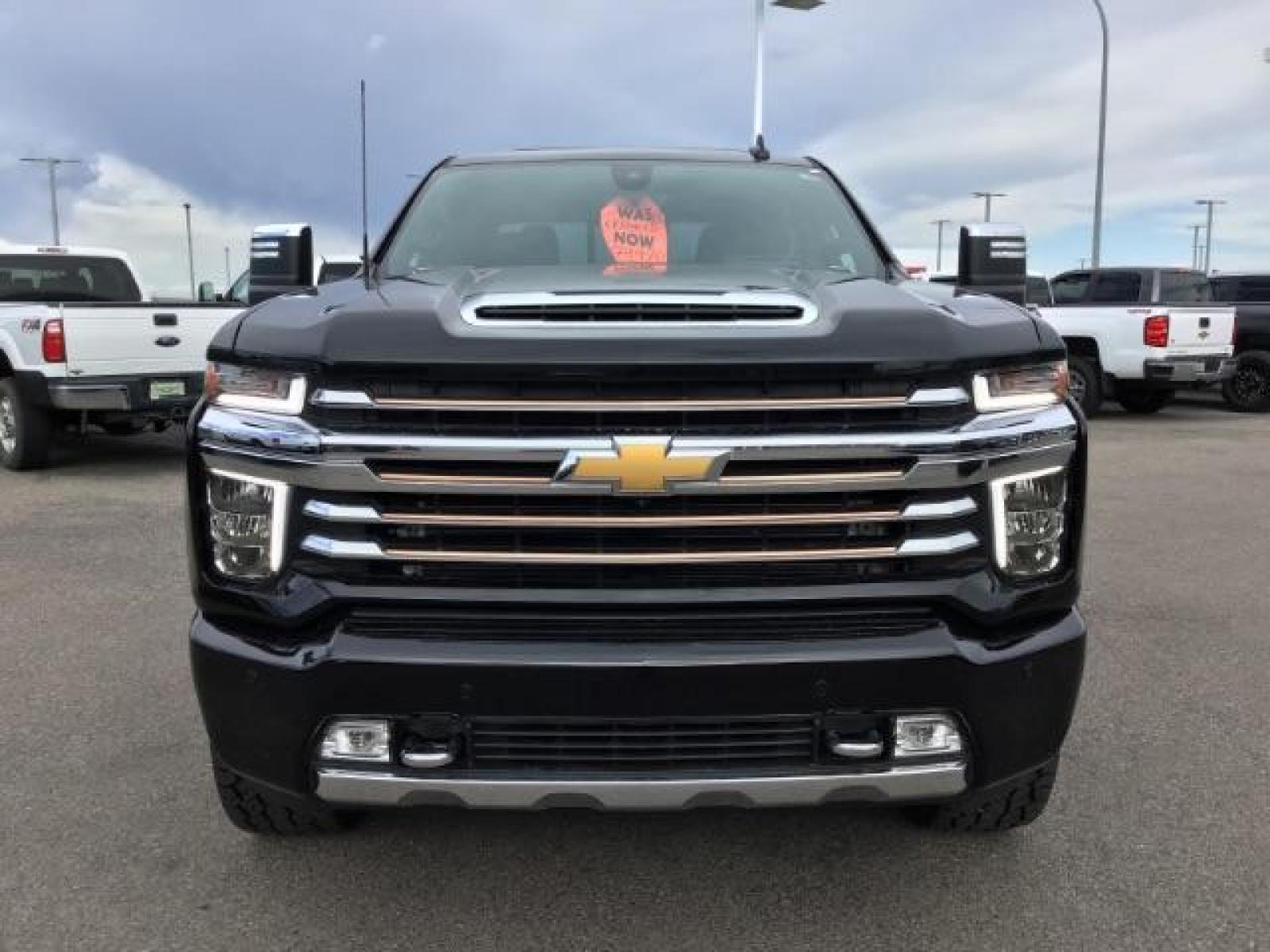 2022 Black /Jet Black Chevrolet Silverado 3500HD High Country Crew Cab 4WD (1GC4YVEY5NF) with an 6.6L V8 OHV 32V TURBO DIESEL engine, 6-Speed Automatic transmission, located at 1235 N Woodruff Ave., Idaho Falls, 83401, (208) 523-1053, 43.507172, -112.000488 - Photo #6