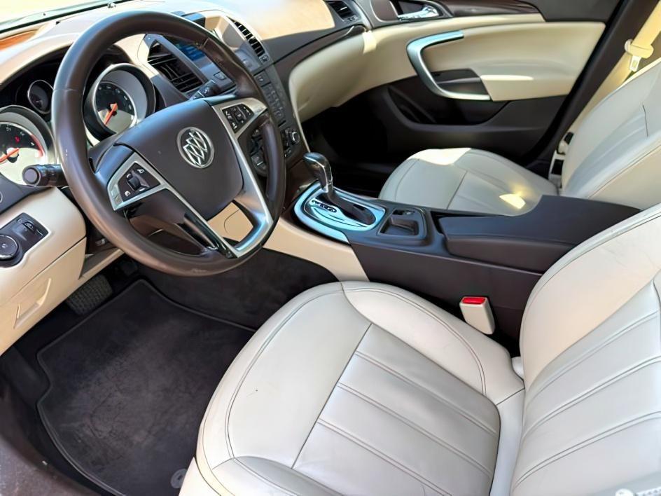 2011 BLACK /LEATHER Buick Regal CXL (W04GR5EC4B1) with an 2.4L I-4 port/direct injection engine, AUTOMATIC transmission, located at 1235 N Woodruff Ave., Idaho Falls, 83401, (208) 523-1053, 43.507172, -112.000488- Photo#12