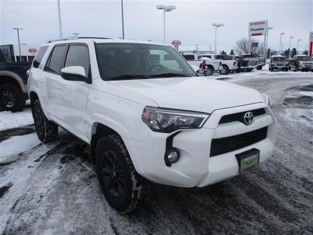 2016 WHITE /BLACK TOYOTA 4RUNNER SR5 (JTEBU5JR7G5) with an 6 engine, Automatic transmission, located at 1580 E Lincoln Rd, Idaho Falls, ID, 83401, (208) 523-4000, 0.000000, 0.000000 - 4.0L V6- 4WD- WAGON- DRIVEN 96,847 MILES- CLOTH INTERIOR. At Timberline Auto it is always easy to find a great deal for a great vehicle. We pride ourselves on our ability to go the extra mile. With our exprerienced sales team we will be able to find you the right rig here on our lot or we can t - Photo #8