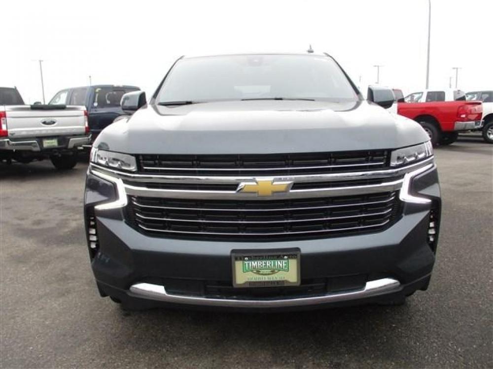 2021 GRAY /BLACK CHEVROLET SUBURBAN LT (1GNSKCKDXMR) with an 8 engine, Automatic transmission, located at 1580 E Lincoln Rd, Idaho Falls, ID, 83401, (208) 523-4000, 0.000000, 0.000000 - 5.3L VORTEC- 4WD- FULL SIZED SUV- 3RD ROW SEATING- DRIVEN 24,180 MILES- LEATHER INTERIOR. At Timberline Auto it is always easy to find a great deal for a great vehicle. We pride ourselves on our ability to go the extra mile. With our exprerienced sales team we will be able to find you the righ - Photo #9