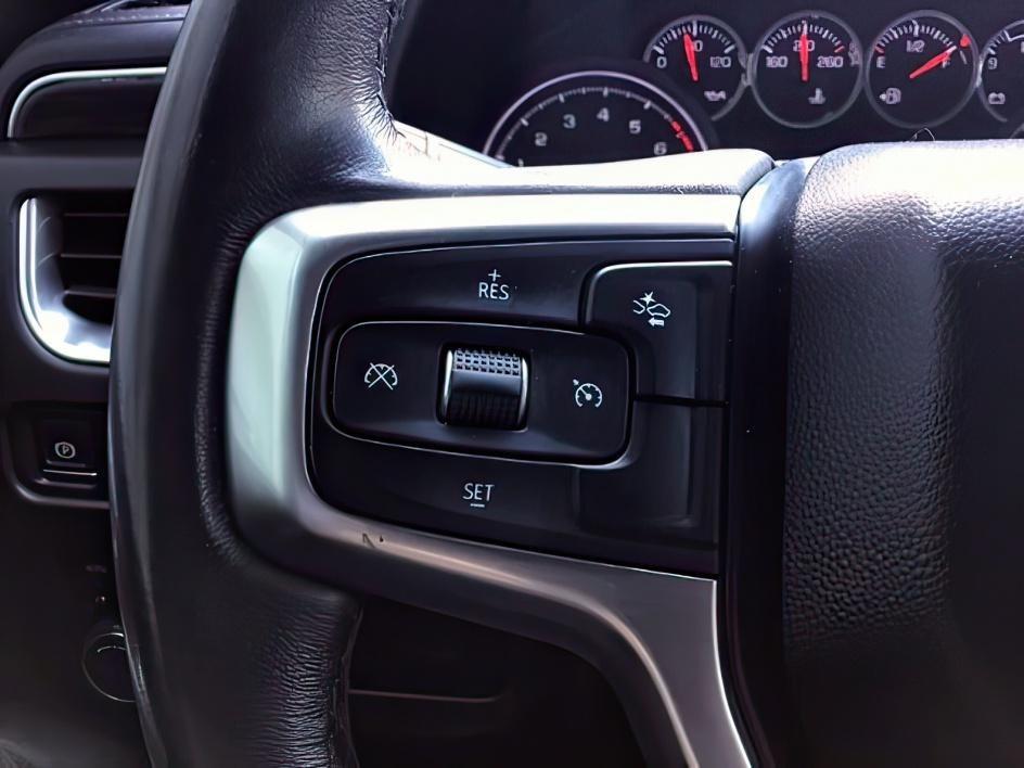 2021 GRAY /BLACK Chevrolet Suburban LT 4WD (1GNSKCKDXMR) with an 5.3L V8 OHV 16V engine, 10-Speed Automatic transmission, located at 1235 N Woodruff Ave., Idaho Falls, 83401, (208) 523-1053, 43.507172, -112.000488 - Hard to find late model Carry-All with low miles! It comes with heated seats, back up camera, parking sensors, collision avoidance, auto start/stop (to save on fuel), power folding mirrors, BOSE premium sound, and many, many more options! At Timberline Auto it is always easy to find a great deal - Photo#35