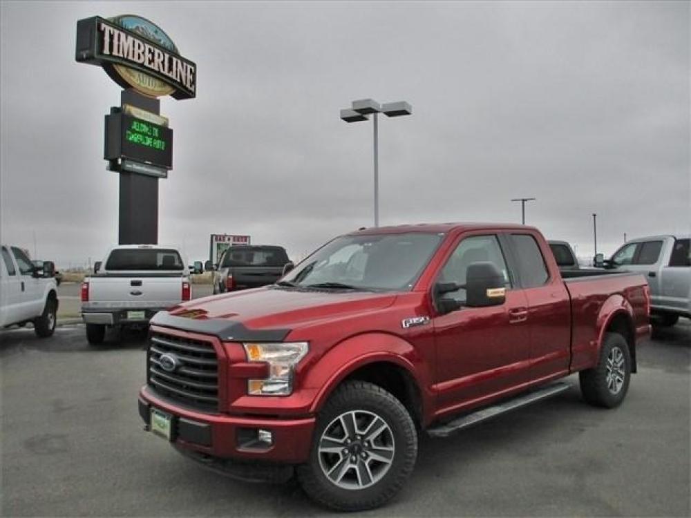 2015 RED /GREY FORD F150 SUPER CAB (1FTFX1EF1FF) with an 8 engine, Automatic transmission, located at 1580 E Lincoln Rd, Idaho Falls, ID, 83401, (208) 523-4000, 0.000000, 0.000000 - Photo #0